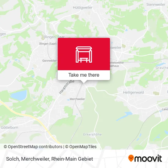 Карта Solch, Merchweiler