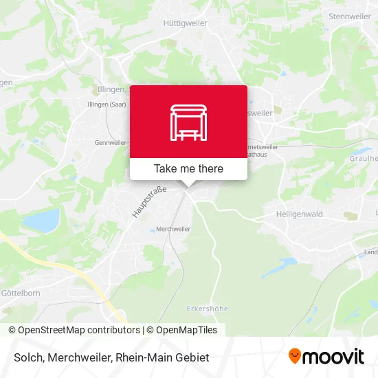 Карта Solch, Merchweiler