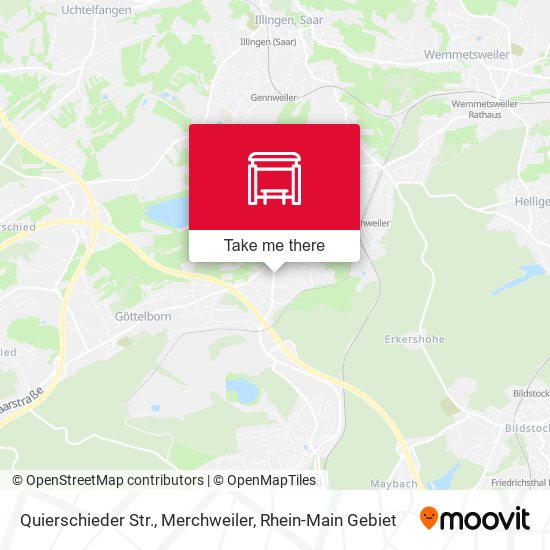 Quierschieder Str., Merchweiler map