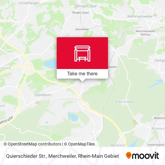 Quierschieder Str., Merchweiler map