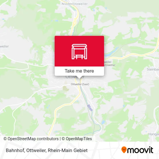 Карта Bahnhof, Ottweiler