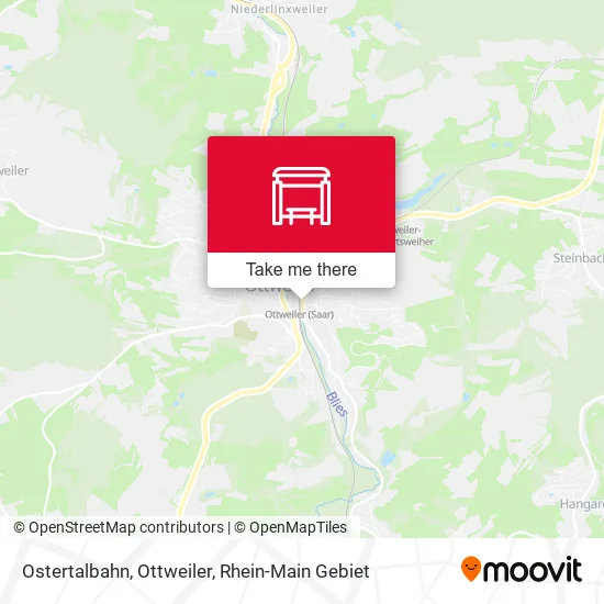 Карта Ostertalbahn, Ottweiler