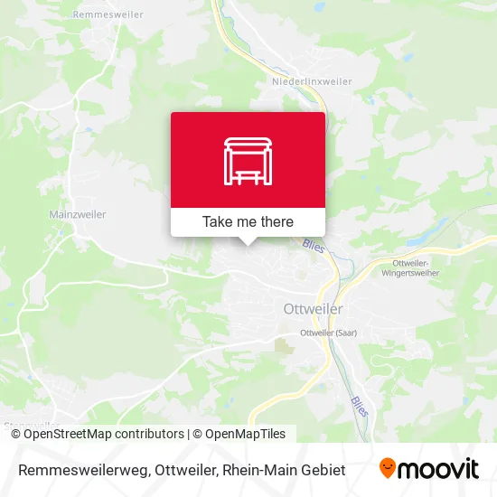 Карта Remmesweilerweg, Ottweiler