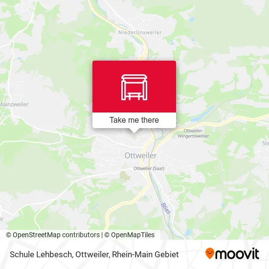 Карта Schule Lehbesch, Ottweiler