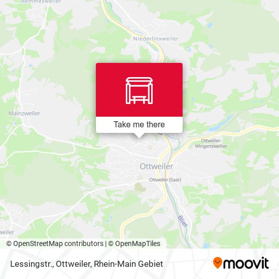 Карта Lessingstr., Ottweiler