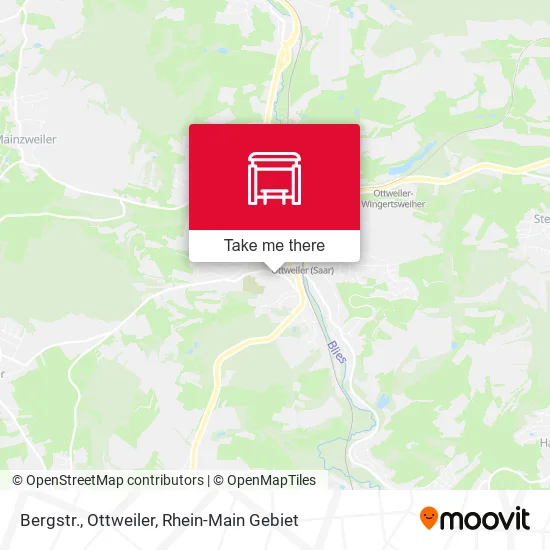Карта Bergstr., Ottweiler