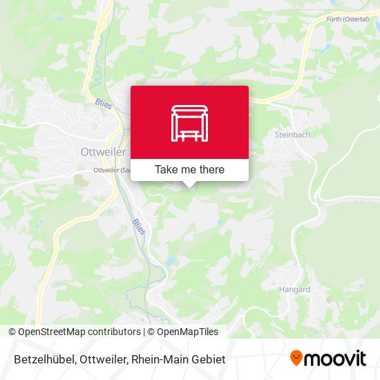 Betzelhübel, Ottweiler map