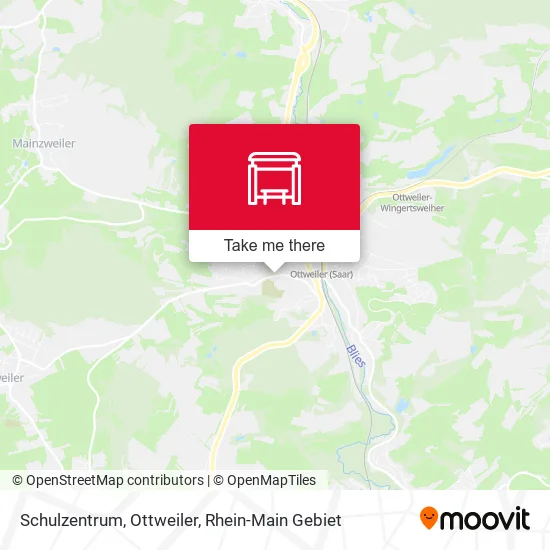 Карта Schulzentrum, Ottweiler