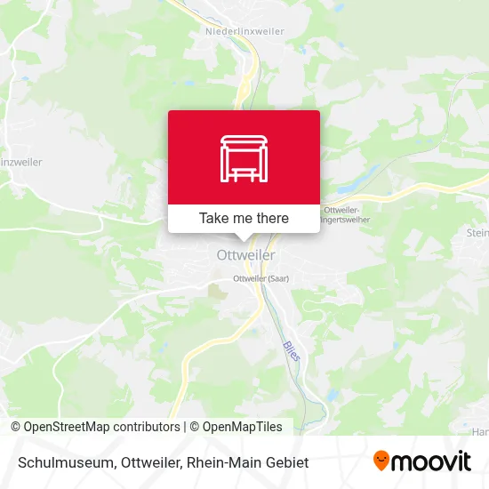 Schulmuseum, Ottweiler map