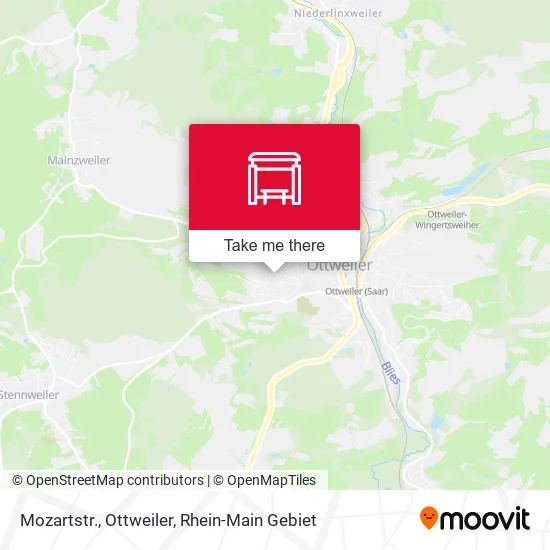 Карта Mozartstr., Ottweiler