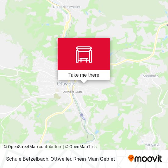 Schule Betzelbach, Ottweiler map