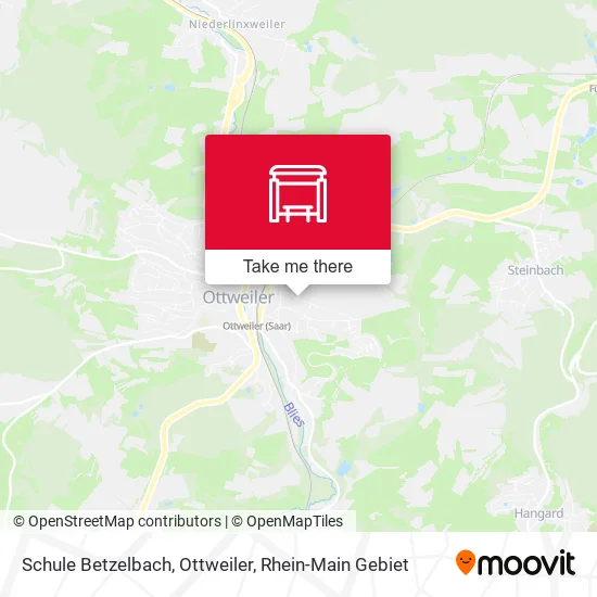 Карта Schule Betzelbach, Ottweiler