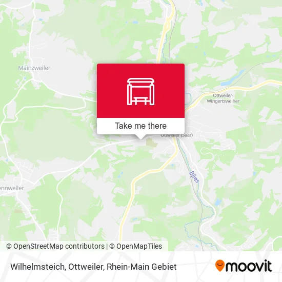Карта Wilhelmsteich, Ottweiler