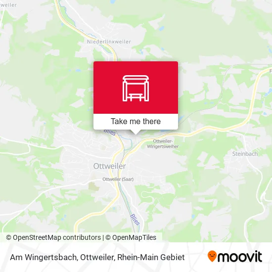 Карта Am Wingertsbach, Ottweiler