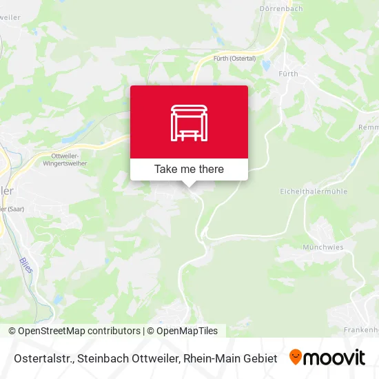 Карта Ostertalstr., Steinbach Ottweiler