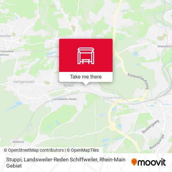 Stuppi, Landsweiler-Reden Schiffweiler map