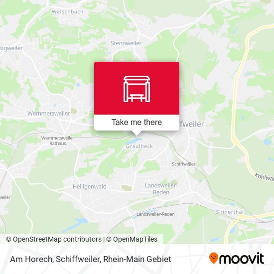 Карта Am Horech, Schiffweiler