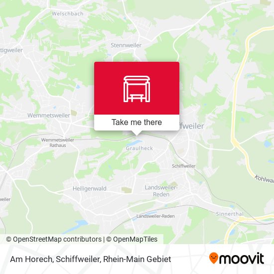 Карта Am Horech, Schiffweiler