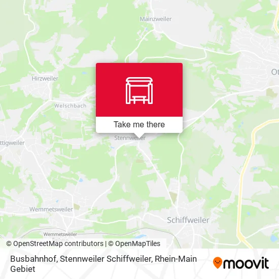 Карта Busbahnhof, Stennweiler Schiffweiler