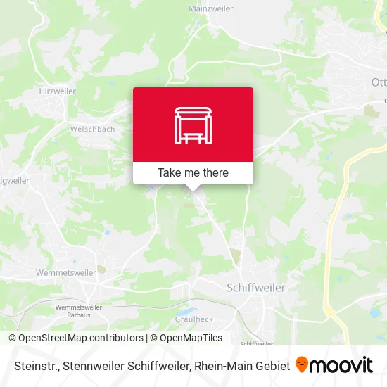 Карта Steinstr., Stennweiler Schiffweiler