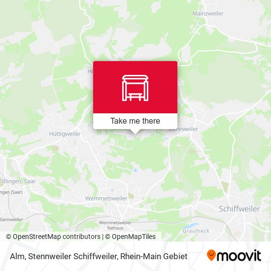 Alm, Stennweiler Schiffweiler map