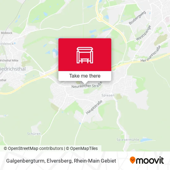 Карта Galgenbergturm, Elversberg