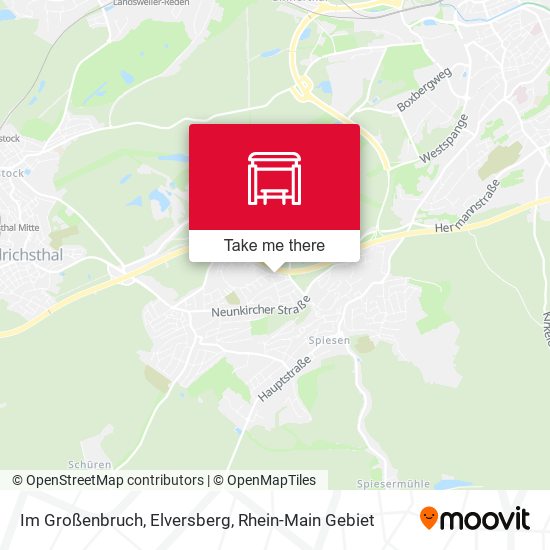 Im Großenbruch, Elversberg map