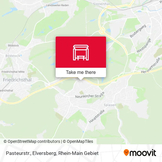 Карта Pasteurstr., Elversberg