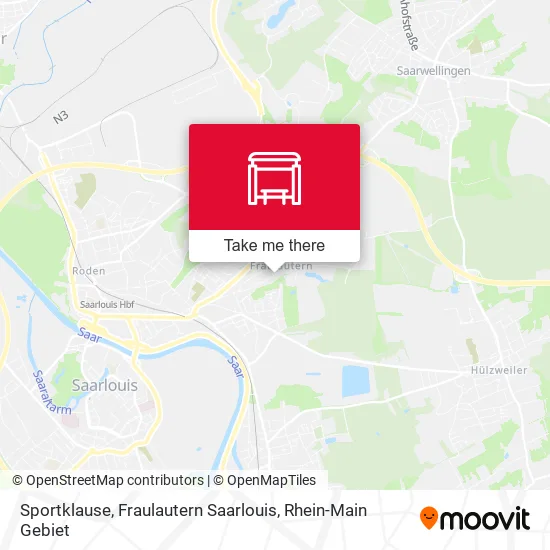 Карта Sportklause, Fraulautern Saarlouis