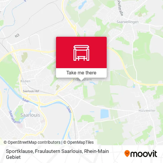 Карта Sportklause, Fraulautern Saarlouis