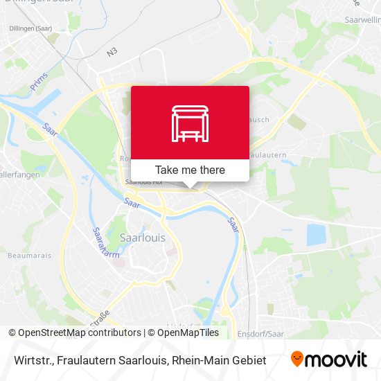 Wirtstr., Fraulautern Saarlouis map