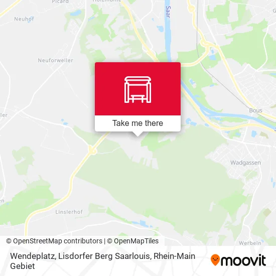 Карта Wendeplatz, Lisdorfer Berg Saarlouis