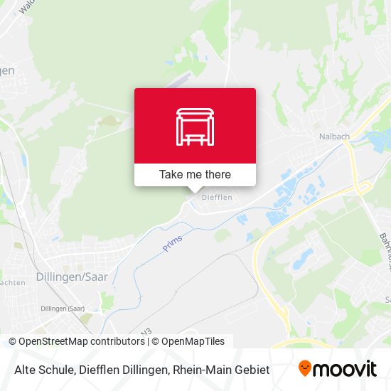 Alte Schule, Diefflen Dillingen map