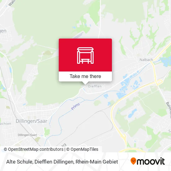 Карта Alte Schule, Diefflen Dillingen