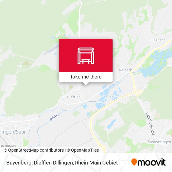 Bayenberg, Diefflen Dillingen map