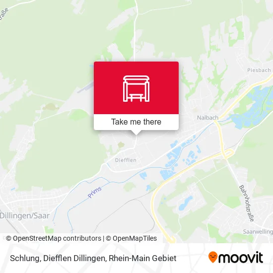 Карта Schlung, Diefflen Dillingen