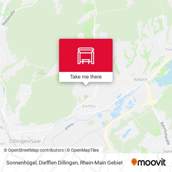 Sonnenhügel, Diefflen Dillingen map