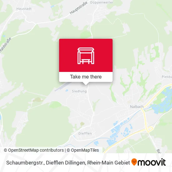 Карта Schaumbergstr., Diefflen Dillingen