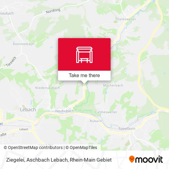 Карта Ziegelei, Aschbach Lebach