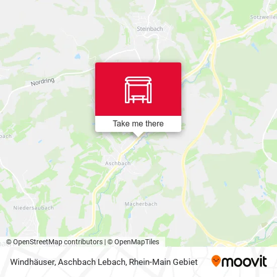 Windhäuser, Aschbach Lebach map