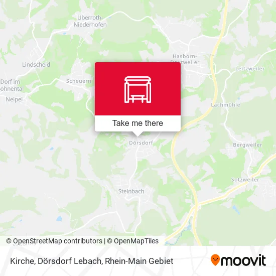 Карта Kirche, Dörsdorf Lebach