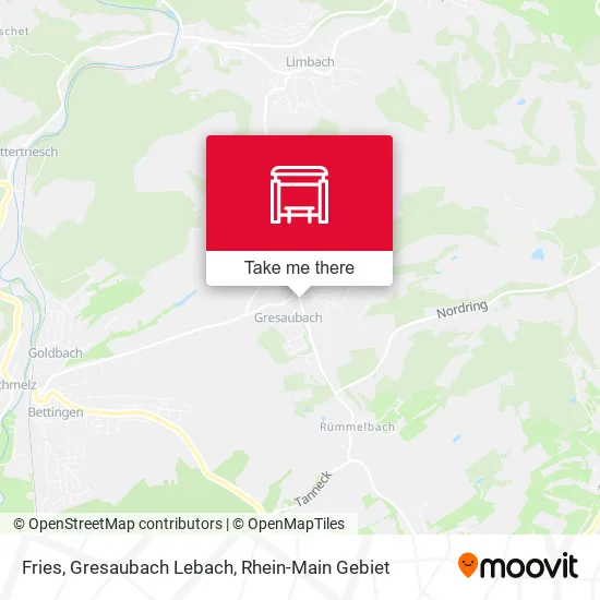 Карта Fries, Gresaubach Lebach