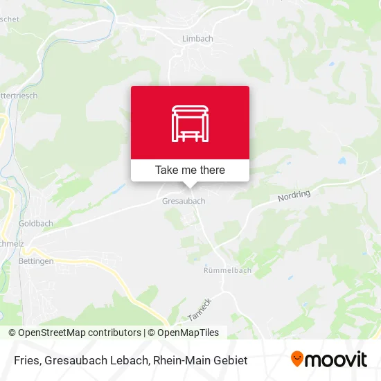 Карта Fries, Gresaubach Lebach