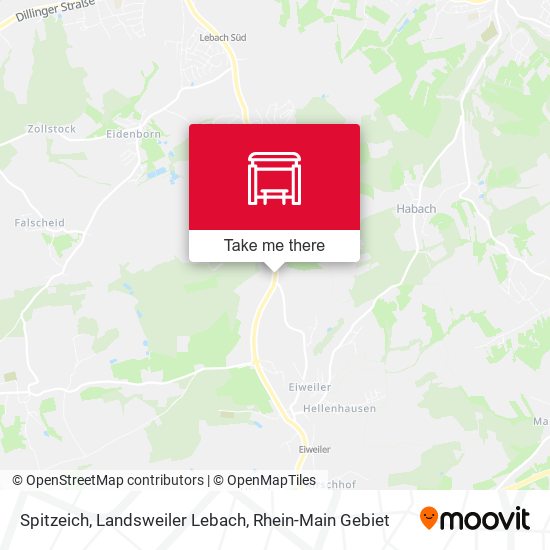 Spitzeich, Landsweiler Lebach map
