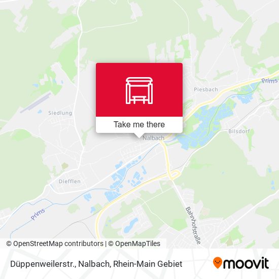 Düppenweilerstr., Nalbach map