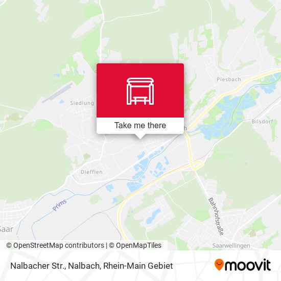 Nalbacher Str., Nalbach map