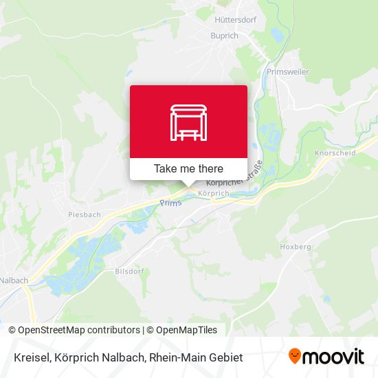 Kreisel, Körprich Nalbach map
