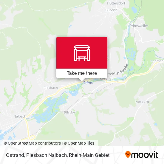 Карта Ostrand, Piesbach Nalbach