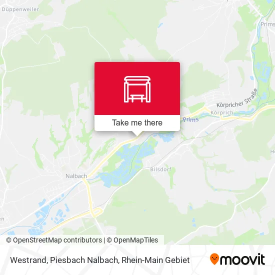 Карта Westrand, Piesbach Nalbach