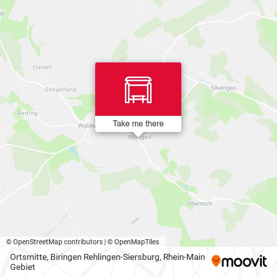 Ortsmitte, Biringen Rehlingen-Siersburg map